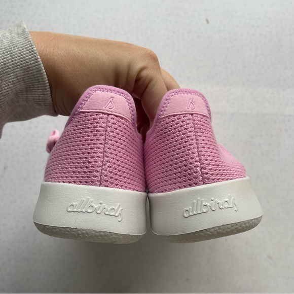 ALLBIRDS Pink Tree Runner Sneakers Size 7 - Picture 3 of 5
